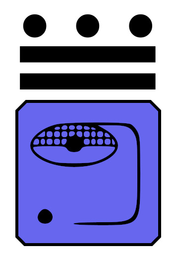 Plaatje voor de Maya-dag 13 Regen.