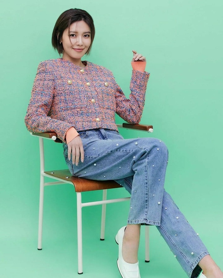 Foto van Sooyoung voor de ster Grumium.